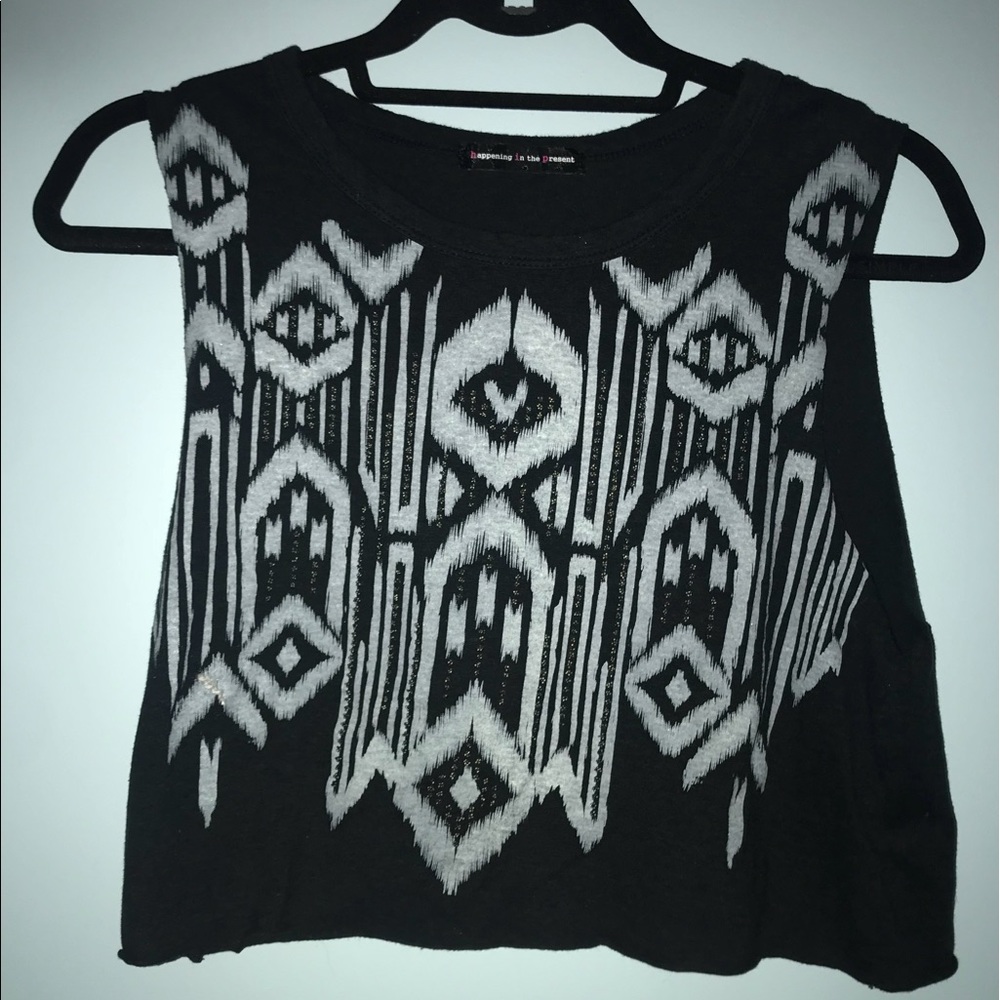 Patterned crop top